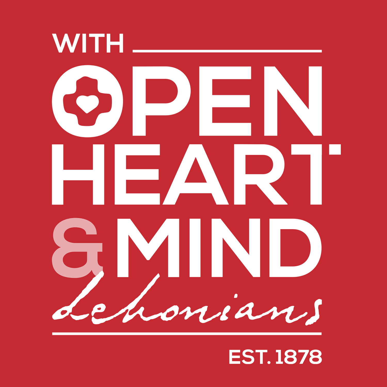 with open heart